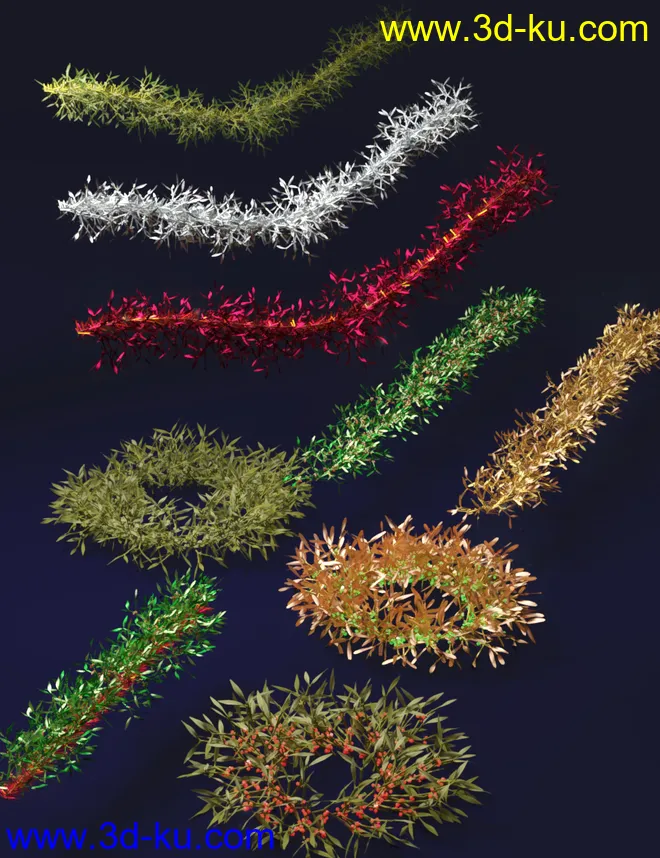 Mythic Mistletoe - Seasonal Plants and Decor模型的图片6
