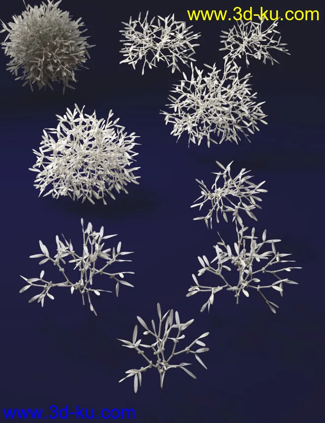 Mythic Mistletoe - Seasonal Plants and Decor模型的图片9