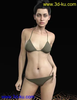 3D打印模型Nanda HD for Genesis 8.1 Female的图片