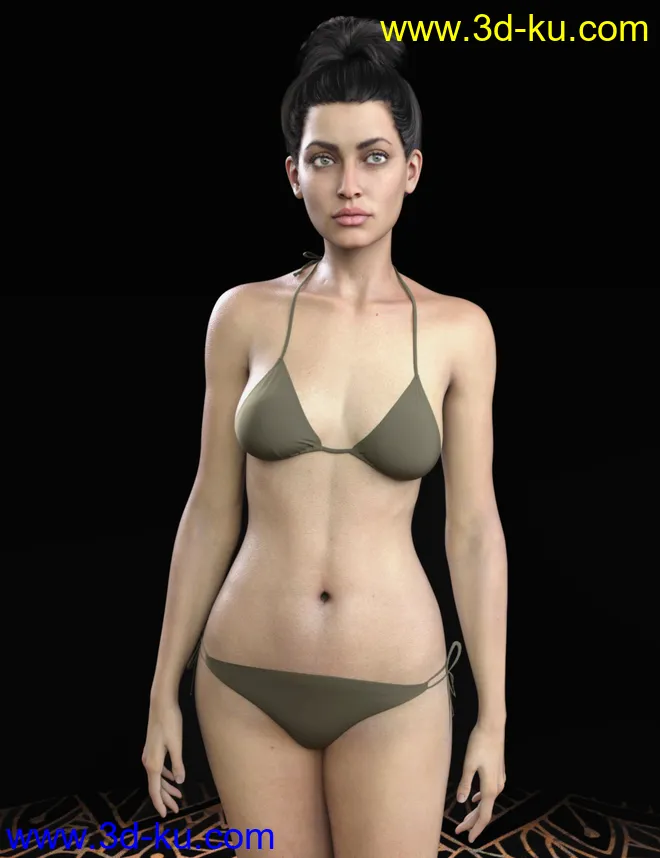 Nanda HD for Genesis 8.1 Female模型的图片3