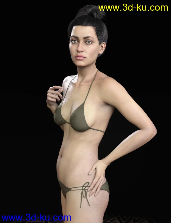 Nanda HD for Genesis 8.1 Female模型的图片5