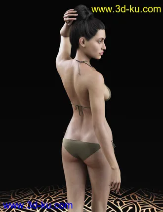 3D打印模型Nanda HD for Genesis 8.1 Female的图片