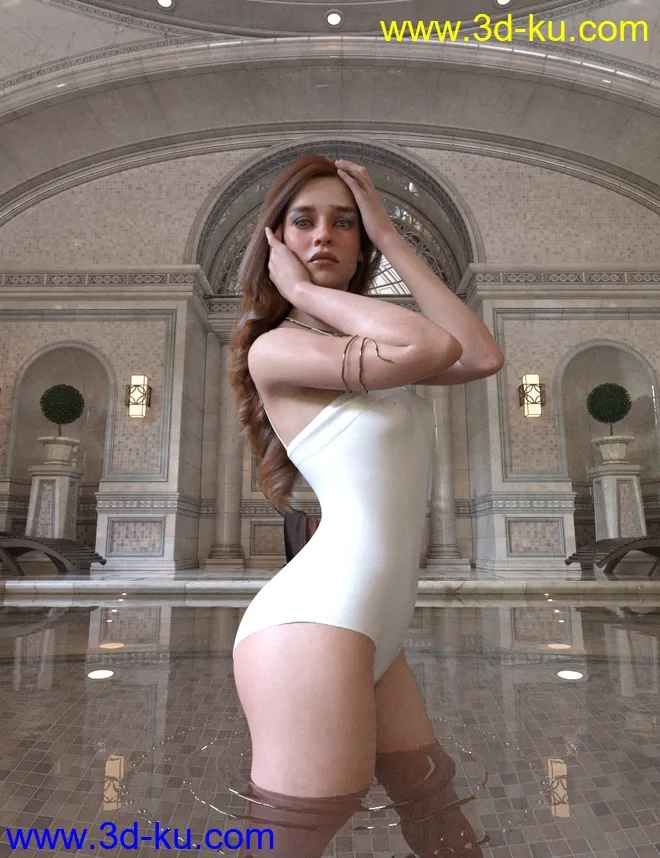 Naoimhe HD For Genesis 8.1 Female模型的图片4