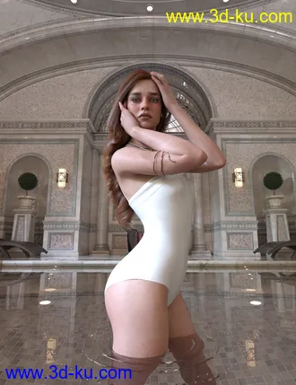 3D打印模型Naoimhe HD For Genesis 8.1 Female的图片