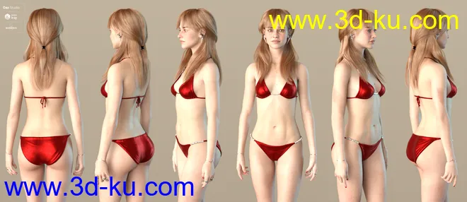 Naoimhe HD For Genesis 8.1 Female模型的图片6