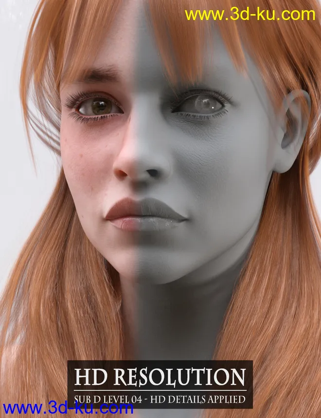 Naoimhe HD For Genesis 8.1 Female模型的图片11