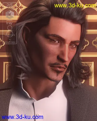 3D打印模型Nathanael for Genesis 8 Male的图片