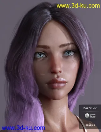 3D打印模型Nebulosa HD for Genesis 8 Female的图片