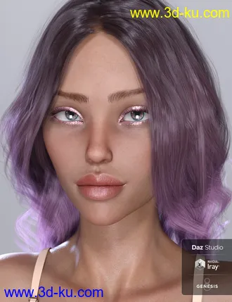 3D打印模型Nebulosa HD for Genesis 8 Female的图片