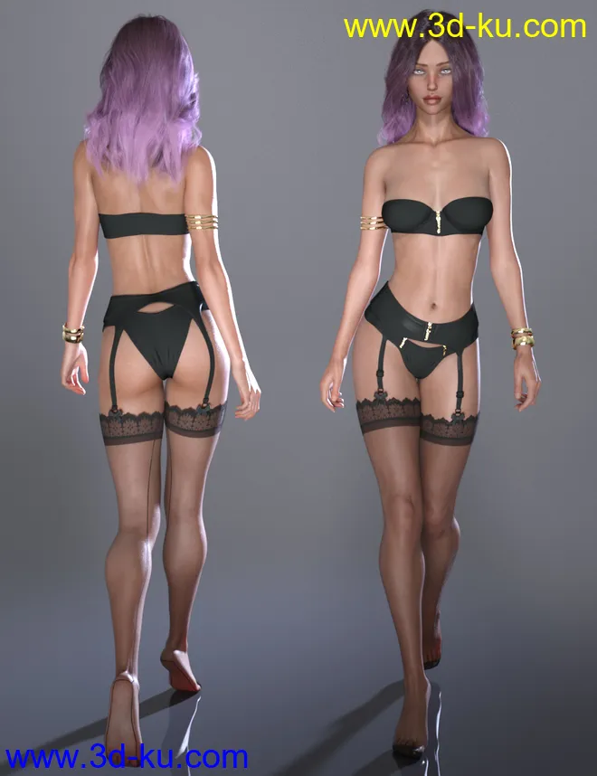 Nebulosa HD for Genesis 8 Female模型的图片10