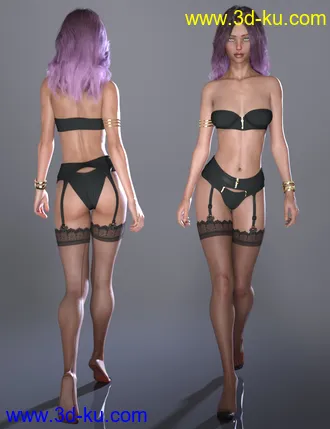 3D打印模型Nebulosa HD for Genesis 8 Female的图片