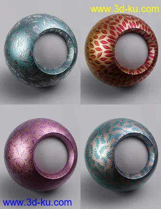 3D打印模型New Way to Shimmer Iray Shaders的图片