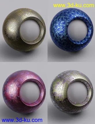 3D打印模型New Way to Shimmer Iray Shaders的图片