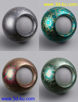 3D打印模型New Way to Shimmer Iray Shaders的图片