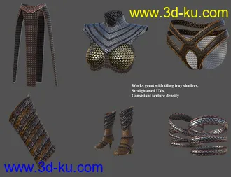 3D打印模型Night Queen Outfit for Genesis 8 Females的图片