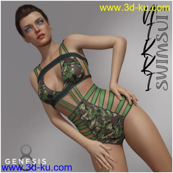 Nikki Swimsuit G8F模型的图片1