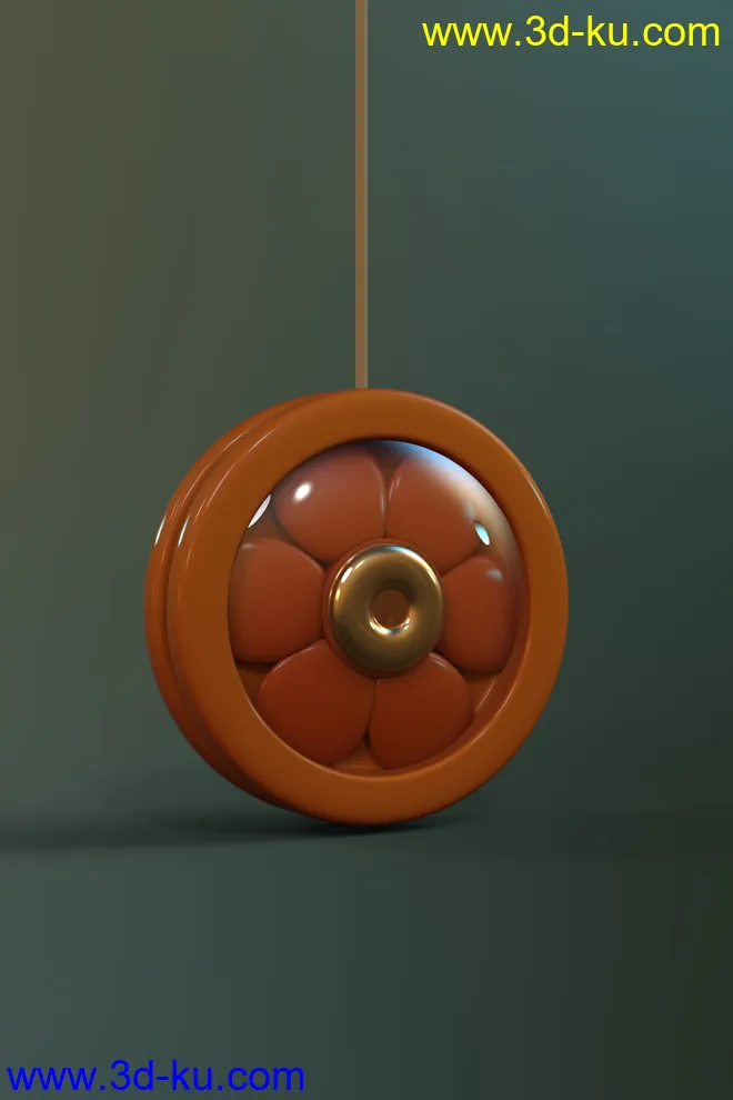 Ninja Yoyo Accessory for Genesis 8 and 8.1 Male模型的图片2