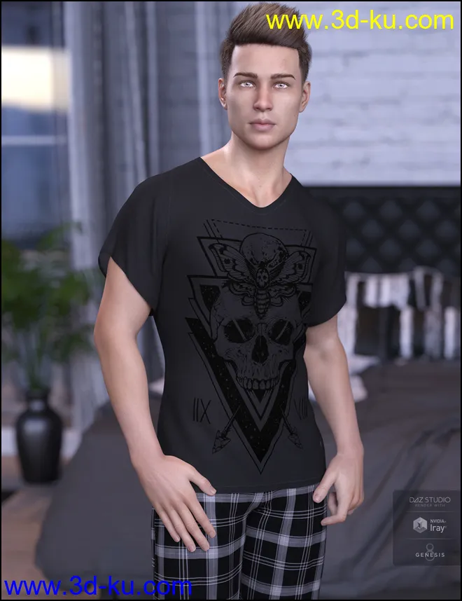 Noel for Genesis 8 Male模型的图片1