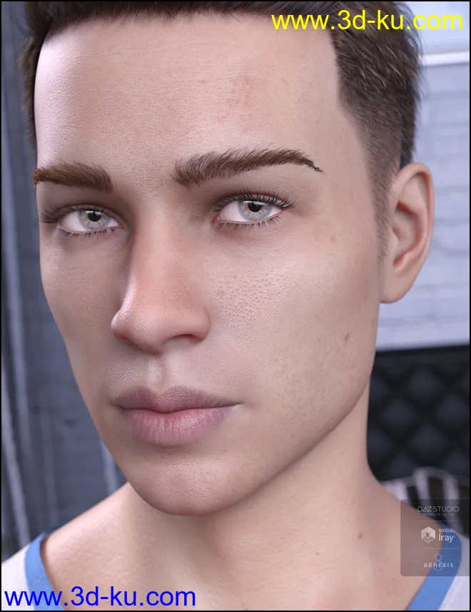 Noel for Genesis 8 Male模型的图片2