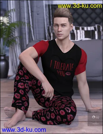 3D打印模型Noel for Genesis 8 Male的图片