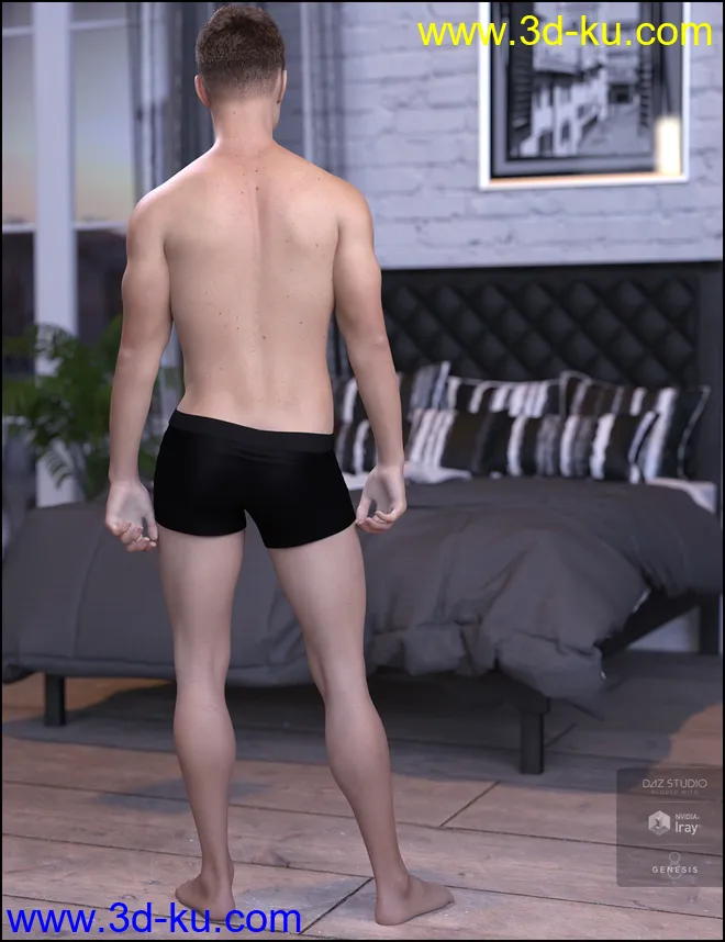 Noel for Genesis 8 Male模型的图片9