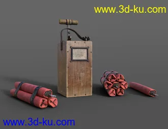 3D打印模型Noir Detective Props的图片