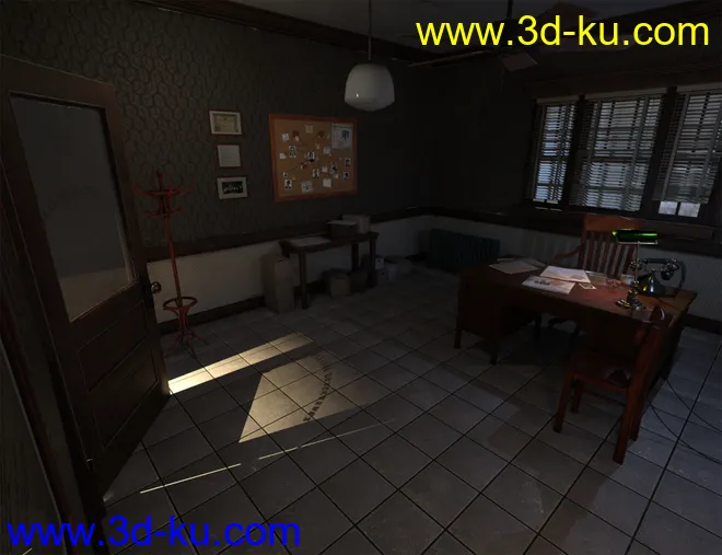 Noir Sleuth Office模型的图片6