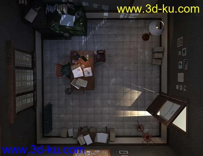 Noir Sleuth Office模型的图片10