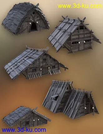 3D打印模型Norse Structures 1的图片