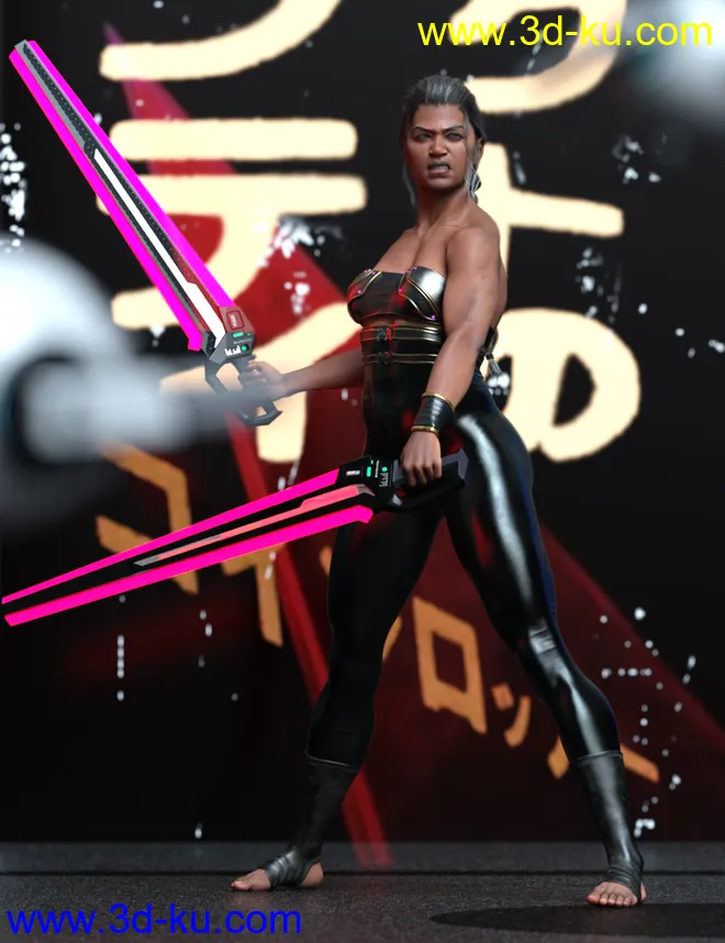 Noska´s Fight Poses for Noska 8.1模型的图片1