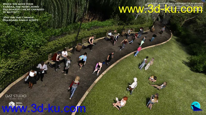 Now-Crowd Billboards - School Life模型的图片3