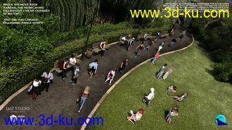 3D打印模型Now-Crowd Billboards - School Life的图片