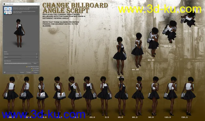 Now-Crowd Billboards - School Life模型的图片6