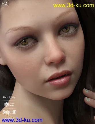 3D打印模型Nulpi HD for Genesis 8 Female的图片