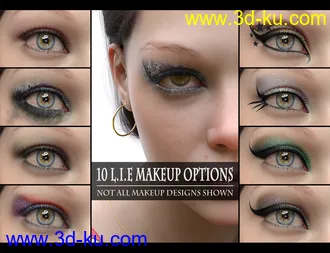 3D打印模型Nulpi HD for Genesis 8 Female的图片