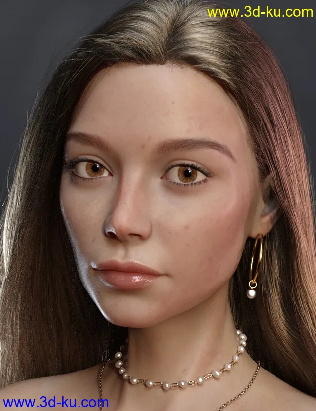 Nury For Genesis 8 Female模型的图片1