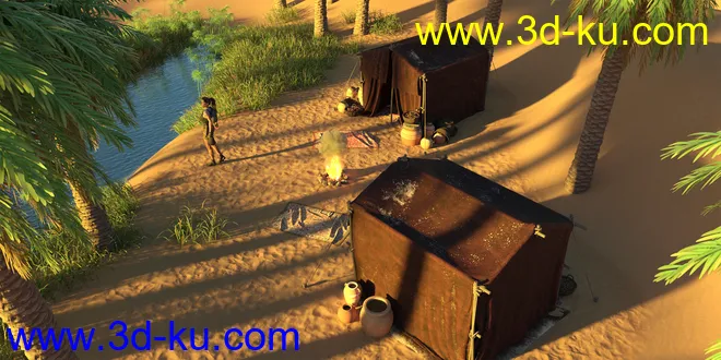 Oasis Camp模型的图片2