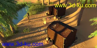 3D打印模型Oasis Camp的图片