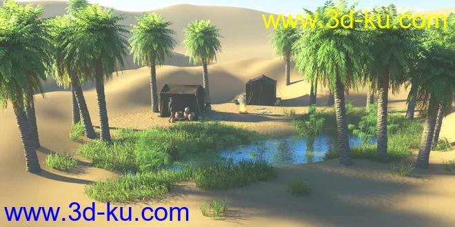 Oasis Camp模型的图片3