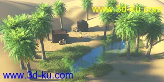 3D打印模型Oasis Camp的图片