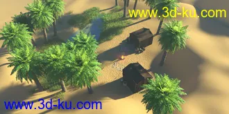 3D打印模型Oasis Camp的图片