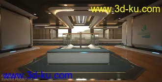 3D打印模型Observation Deck - Sci-Fi Environment的图片
