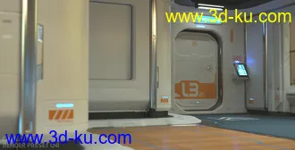 3D打印模型Observation Deck - Sci-Fi Environment的图片