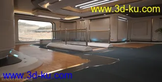 3D打印模型Observation Deck - Sci-Fi Environment的图片