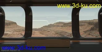3D打印模型Observation Deck - Sci-Fi Environment的图片
