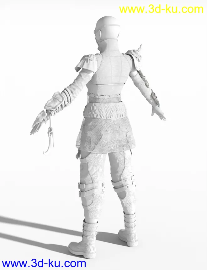 Oceans Apocalypse Infiltrator for Genesis 8.1 Female模型的图片6