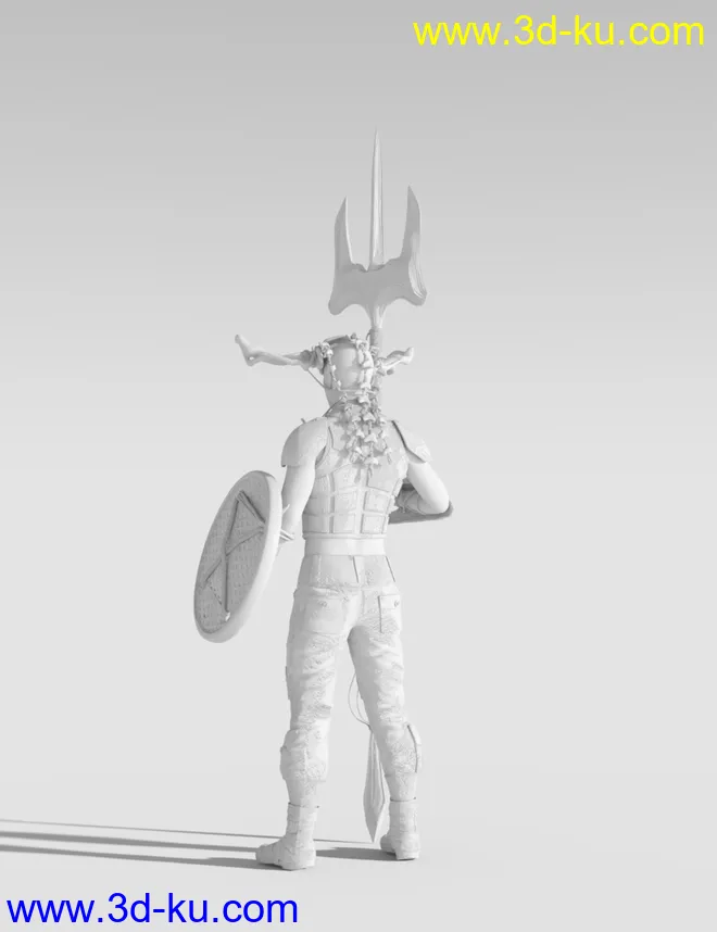 Oceans Apocalypse Warrior Outfit for Genesis 8.1 Male模型的图片8