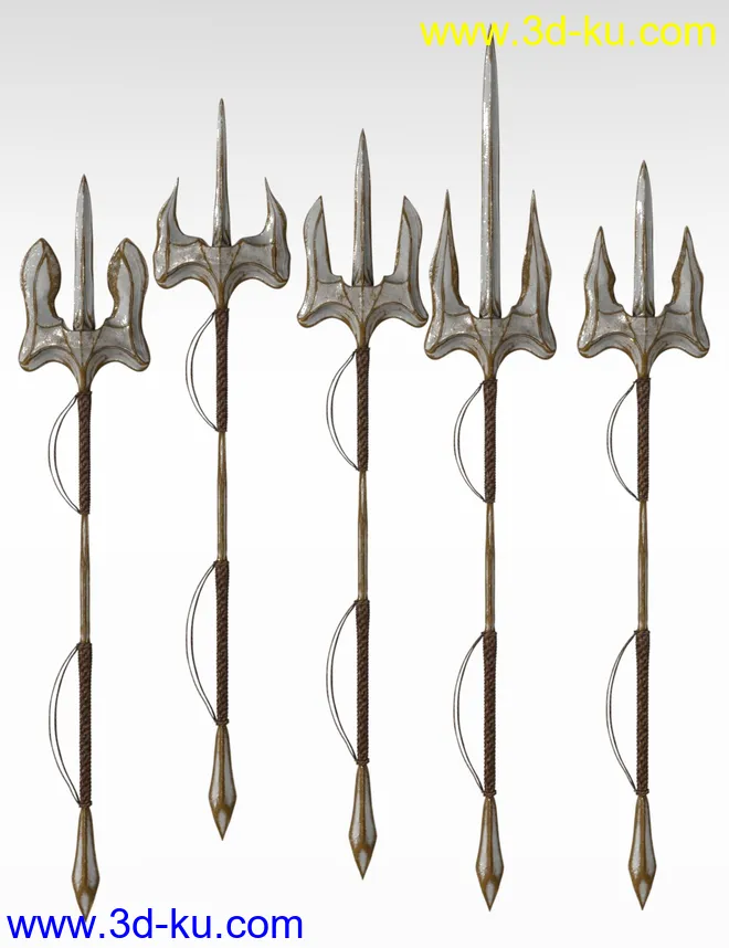 Oceans Apocalypse Warrior Outfit for Genesis 8.1 Male模型的图片9