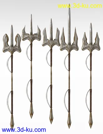 3D打印模型Oceans Apocalypse Warrior Outfit for Genesis 8.1 Male的图片