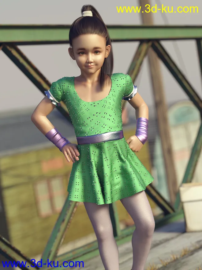 Octavia HD for Genesis 8 Female模型的图片3